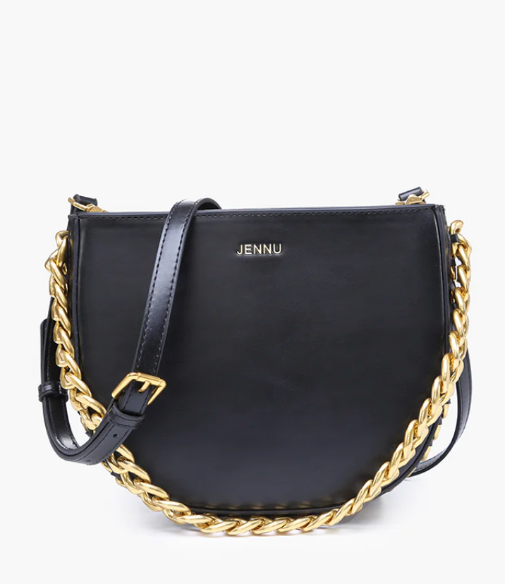 Furla cometa top crossbody onyx black